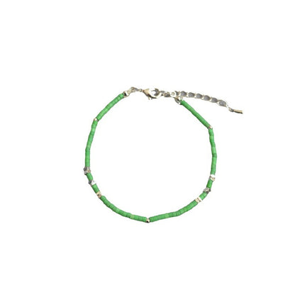 Handgemaakte vintage Zilveren Armband