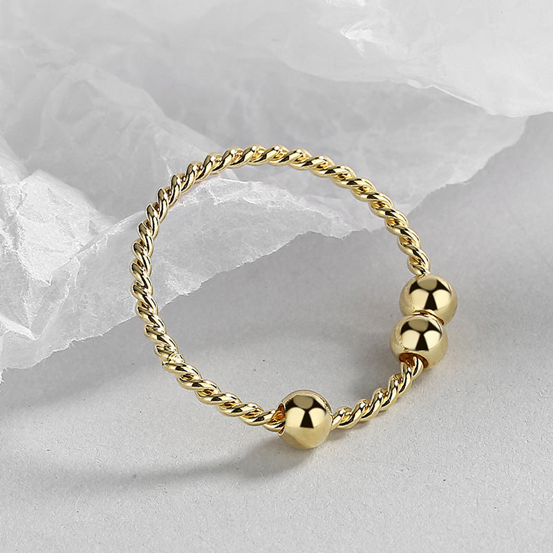 Charmante Gouden Ring voor elke gelegenheid