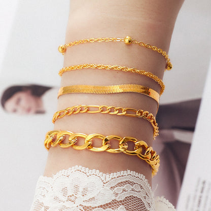 Delicaat ambachtelijke Gouden Armband