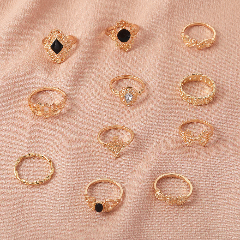 Charmante Gouden Ring voor elke gelegenheid