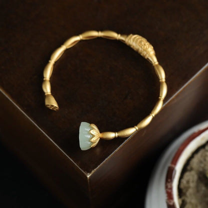 Delicaat ambachtelijke Gouden Armband