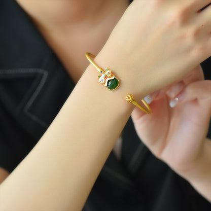 Prachtige Zilveren Armband met unieke stijl