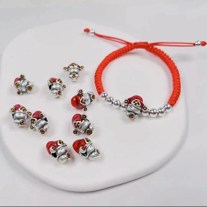 Handgemaakte vintage Zilveren Armband