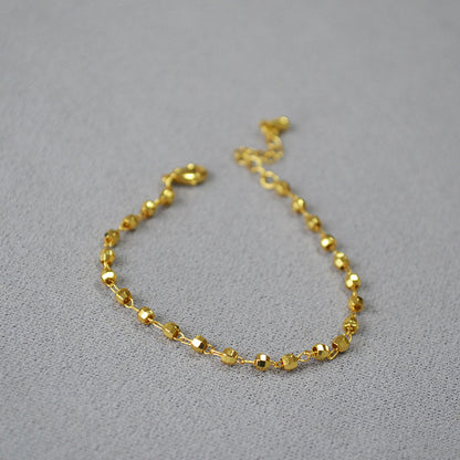 Delicaat ambachtelijke Gouden Armband