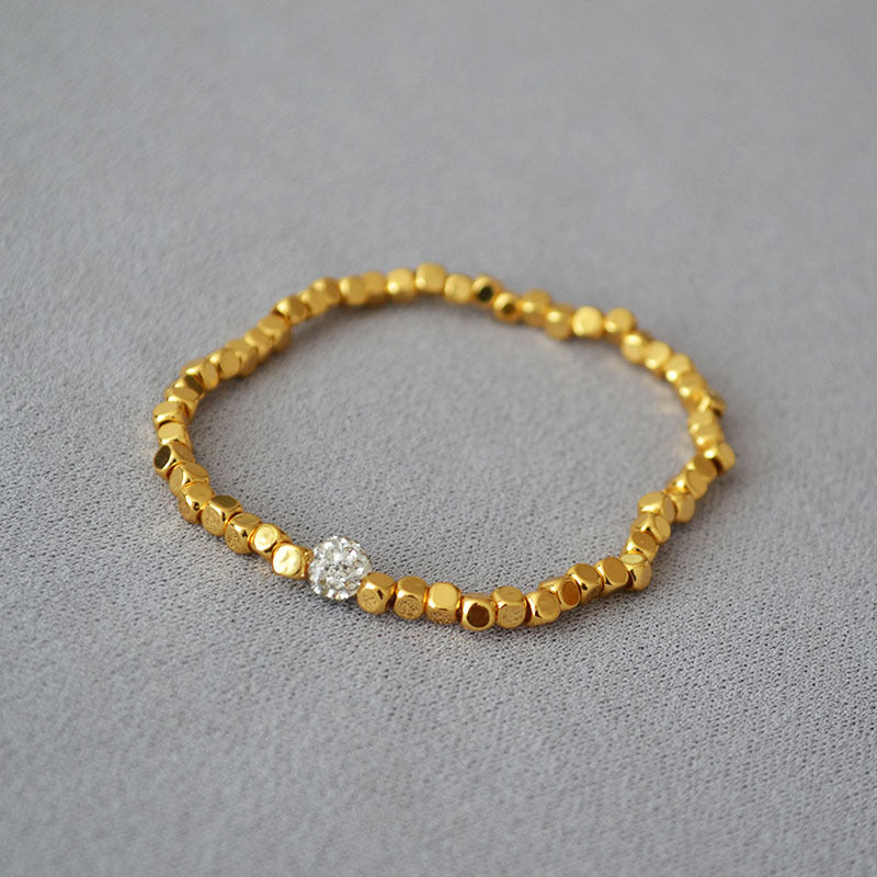Prachtige Gouden Armband met unieke stijl