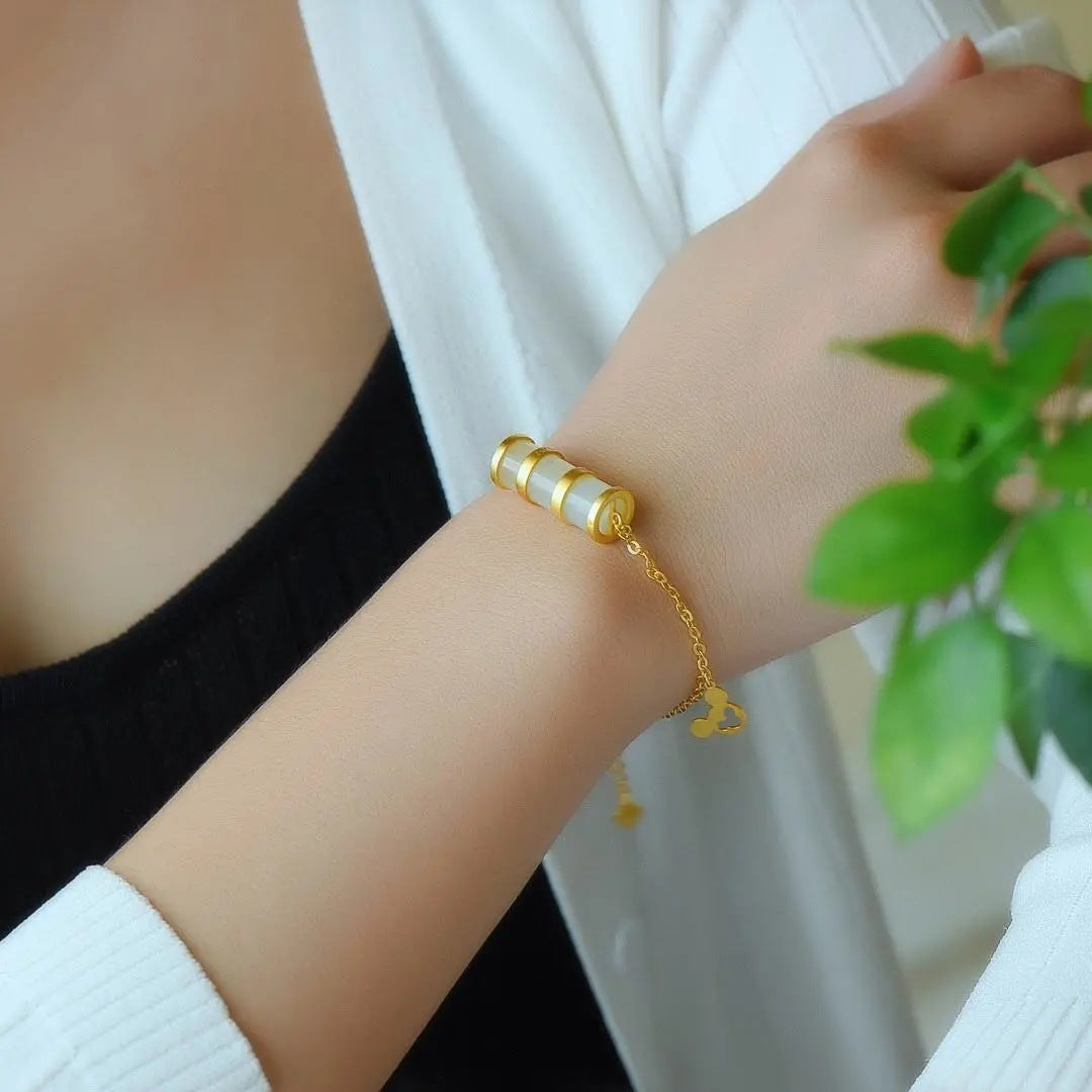 Prachtige Gouden Armband met unieke stijl