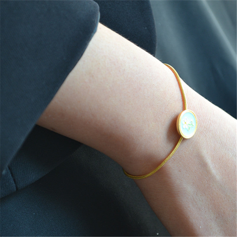 Schitterende Gouden Armband voor dagelijks gebruik