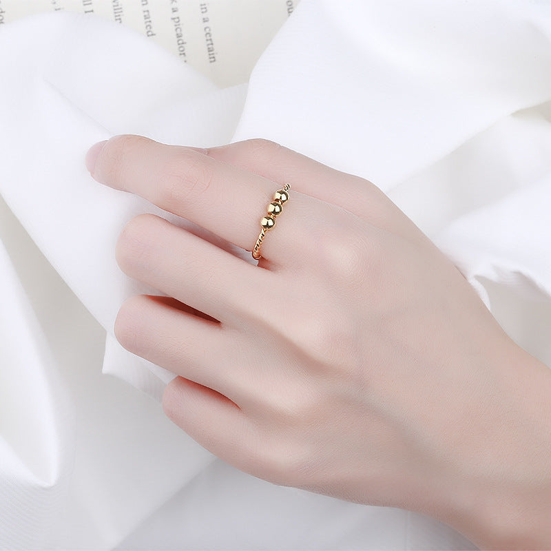 Charmante Gouden Ring voor elke gelegenheid