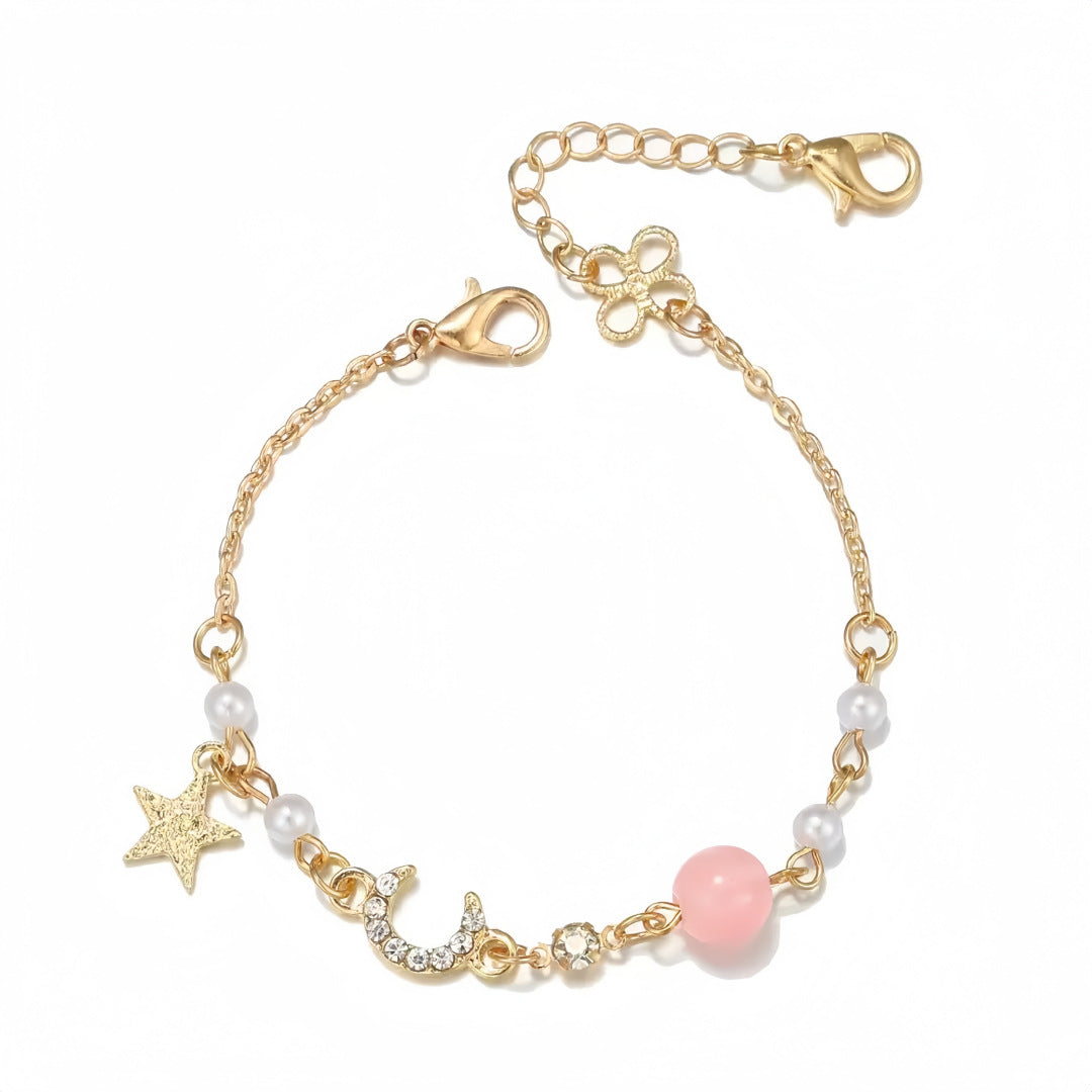 Handgemaakte vintage Parel Armband