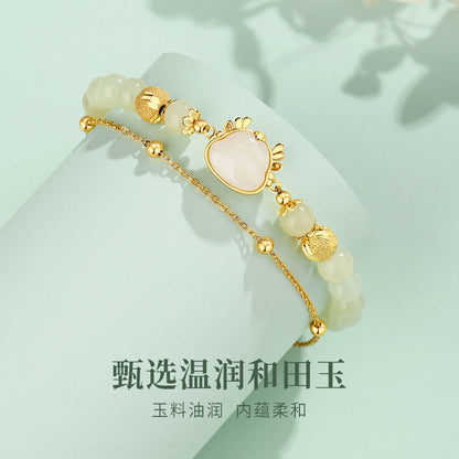 Prachtige Gouden Armband met unieke stijl