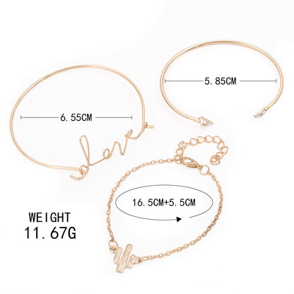 Charmante Gouden Armband voor elke gelegenheid