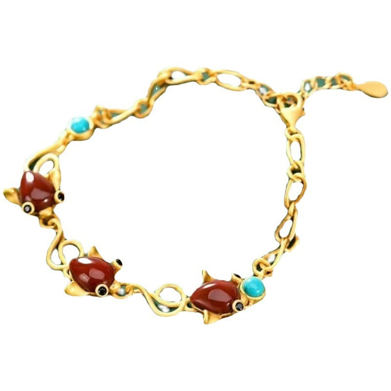 Delicaat ambachtelijke Gouden Armband