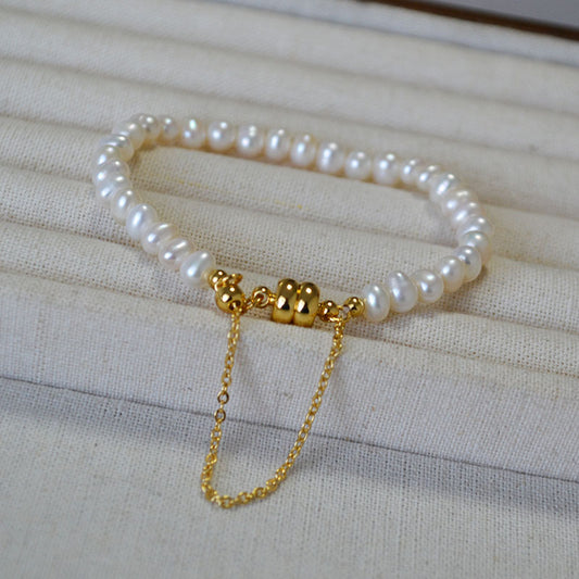 Prachtige Parel Armband met unieke stijl