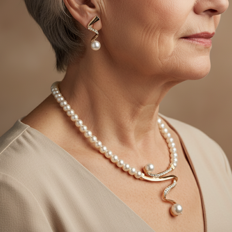 Romantische Parel Sieradenset voor speciale momenten