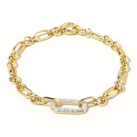 Delicaat ambachtelijke Gouden Armband