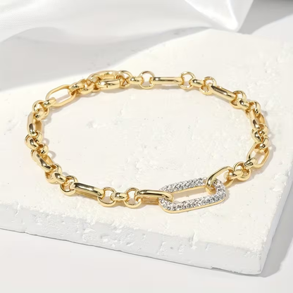 Delicaat ambachtelijke Gouden Armband