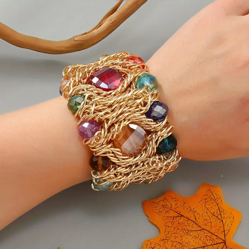 Delicaat ambachtelijke Gouden Armband
