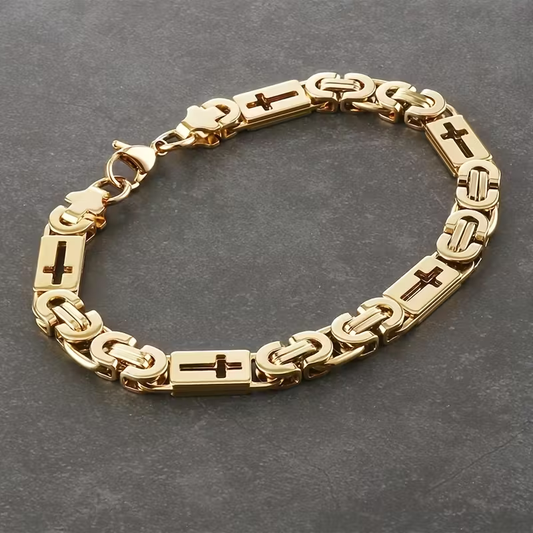 Klassieke Gouden Armband met tijdloze uitstraling