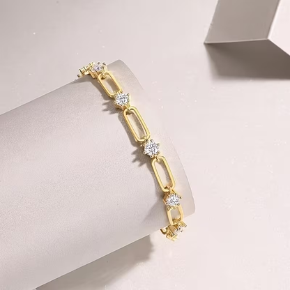 Delicaat ambachtelijke Gouden Armband