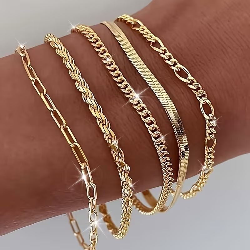 Delicaat ambachtelijke Gouden Armband