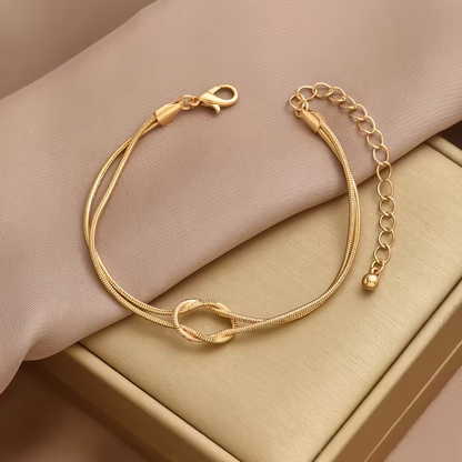Prachtige Gouden Armband met unieke stijl